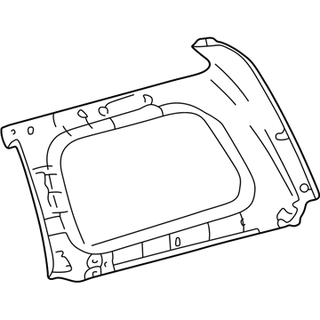 Toyota 62470-60211-A2 Upper Quarter Trim