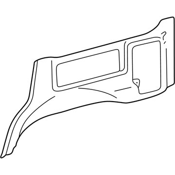 Toyota 62503-60080-A0 Lower Quarter Trim