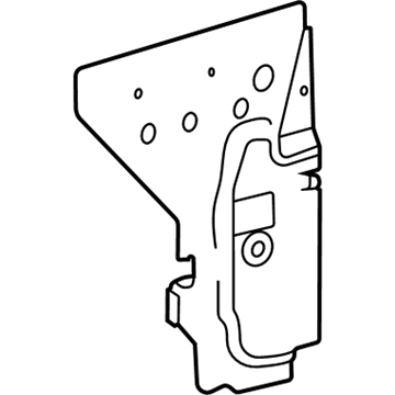 Toyota 61121-WAA01 Hinge Plate