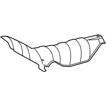 Toyota 58151-12300 Heat Shield, Front