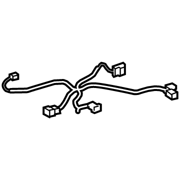 Toyota 82191-10040 Wire, Fr Seat, RH