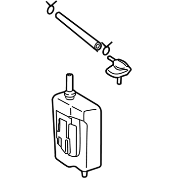 Toyota 16470-75030 Tank Assy, Radiator Reserve