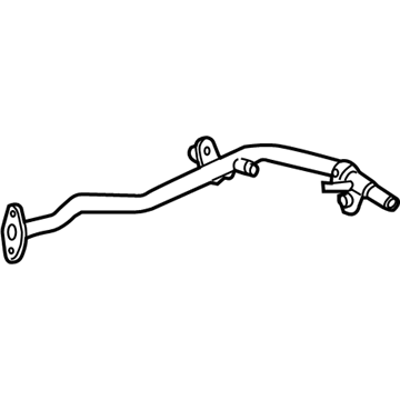 Toyota 16268-75030 By-Pass Pipe