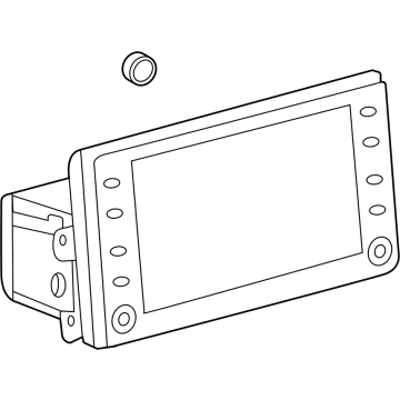 Toyota 86140-0E550 Display Unit