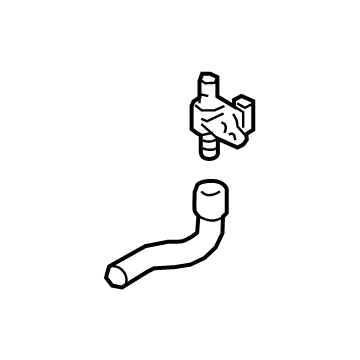 Toyota Grand Highlander Coolant Reservoir Hose - 16260-F0100