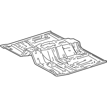 Toyota 58111-04211 Front Floor Pan