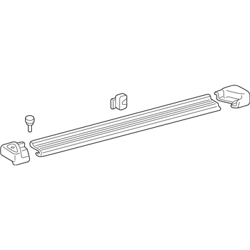 Toyota 51084-35130-F1 Running Board, Driver Side