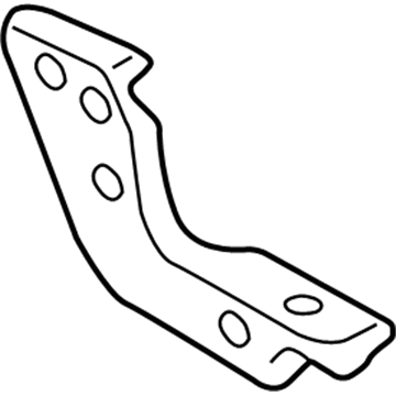 Toyota 51797-35010 Running Board Mount Bracket