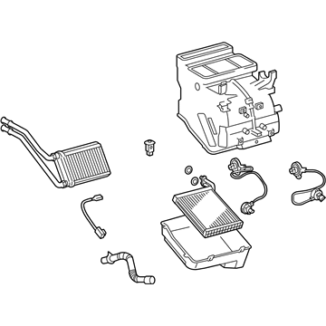 Scion 87050-52083 Evaporator Assembly