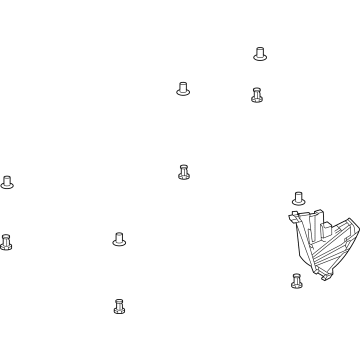 Toyota 58399-47060 Under Cover