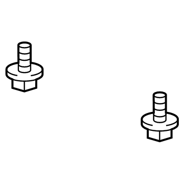 Toyota 90109-A0061 Under Cover Bolt