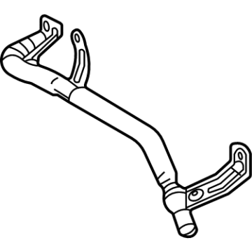 Toyota 87208-62010 Water Pipe