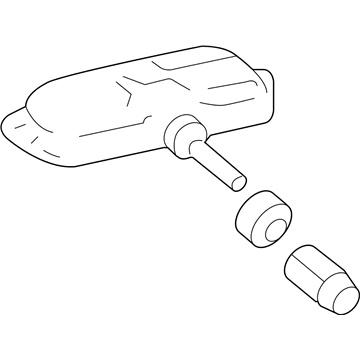 Toyota 42607-02050 TPMS Sensor