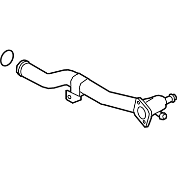 2019 Toyota Yaris Coolant Reservoir Hose - 16268-WB001