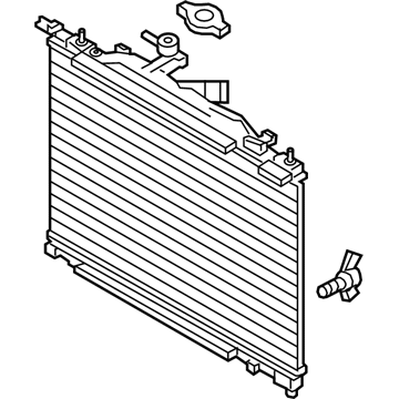 Toyota Yaris iA Radiator - 16400-WB002