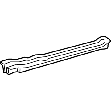 Toyota 57419-07030 Reinforcement, Front Floor Under, Rear