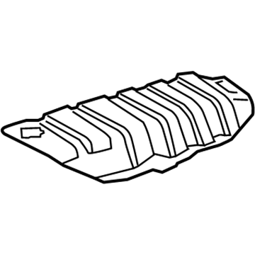 Toyota 58152-AC011 INSULATOR, Front Floor Heat