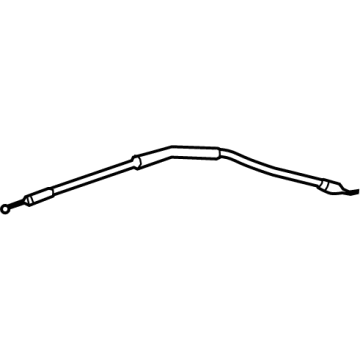 Toyota 69770-62010 Cable Assembly, Rear Door