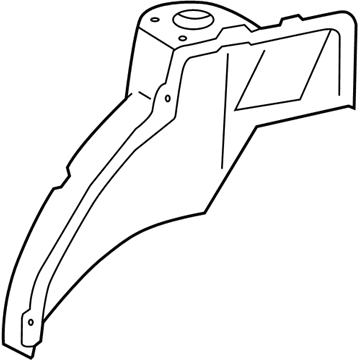 Toyota 61608-02907 Inner Wheelhouse, Driver Side