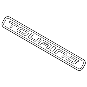 Toyota 75443-07090 Nameplate