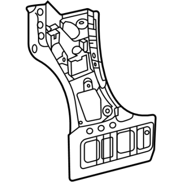 Toyota 61121-0E080 Cowl Panel