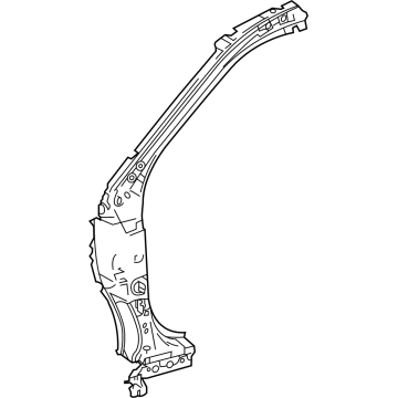 Toyota 61108-0E911 Hinge Pillar Reinforcement