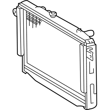 Toyota 16410-AZ012 Radiator Assembly, Mvp