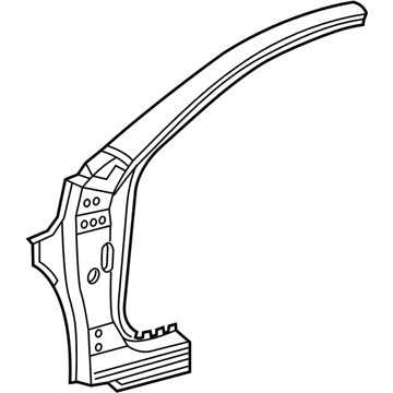 Toyota 61131-AA040 Hinge Pillar