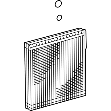 Toyota 88501-12540 Evaporator Core