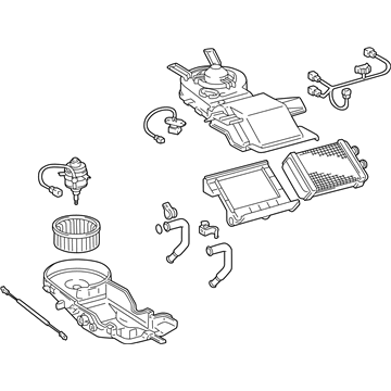 Toyota 87110-35040 Heater Assembly