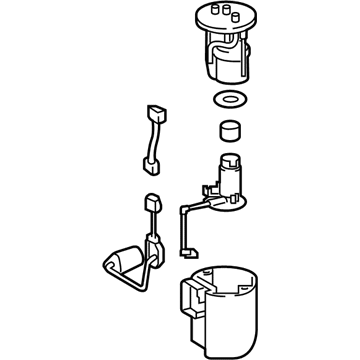 Toyota 77020-04090 Fuel Suction Tube Assembly W/Pump & Gage