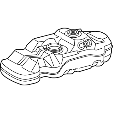 Toyota 77001-04201 Tank Sub-Assembly, Fuel