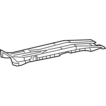 Toyota 58115-F4010 Reinforcement, Front Floor