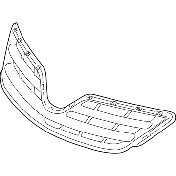 Toyota 53111-12C50-B1 Grille, Gray, Front Upper