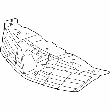 Toyota 53114-12160 Inner Radiator Grille