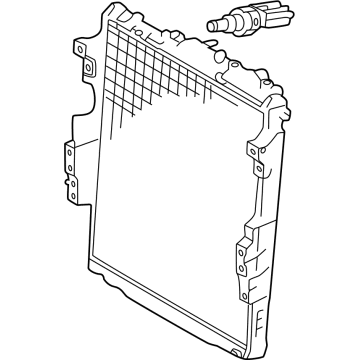 2024 Toyota Sequoia Radiator - 16400-F4010