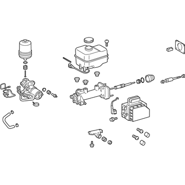 Toyota 47050-04190 Booster Assembly