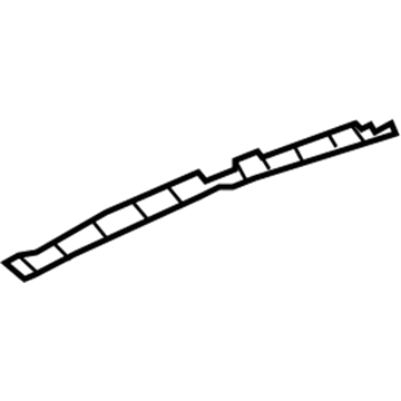 Toyota 66413-52180 Spacer, Side Rail, Front RH