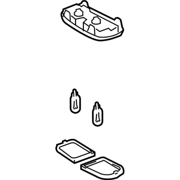 Toyota 81260-52030-C0 Lamp Assembly, Map