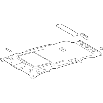 Toyota 63310-0R160-B0 Headliner