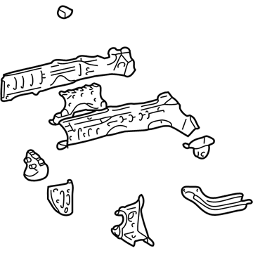 Toyota 57101-47030 Sidemember Assembly