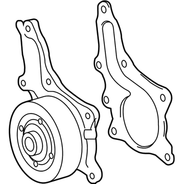 Toyota 16100-09515 Water Pump Assembly