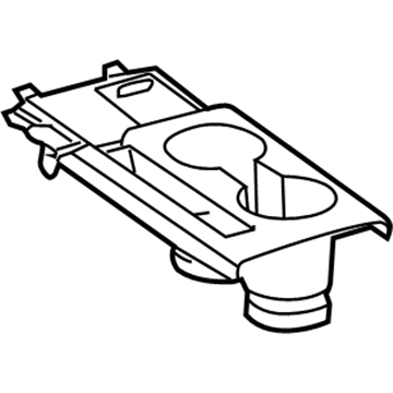 Toyota 58805-21010-B0 Panel Sub-Assy, Console, Upper Rear