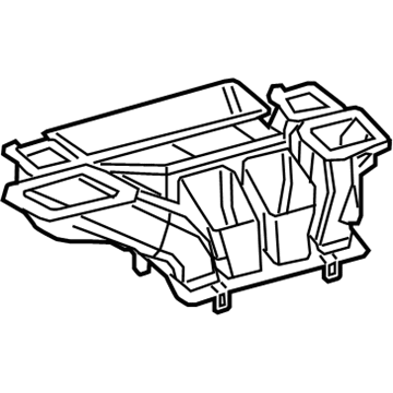 Toyota 55990-10020 Nozzle Assembly, DEFROST