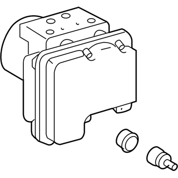 2007 Toyota Yaris ABS Control Module - 44050-52690