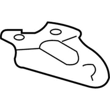 Toyota 51968-0E010 Tow Hook