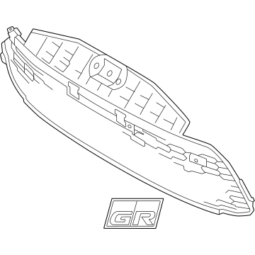 Toyota SU003-09258 Grille Assembly