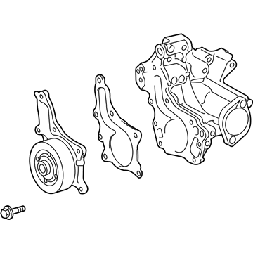 Toyota 16032-0V050 Water Pump Housing