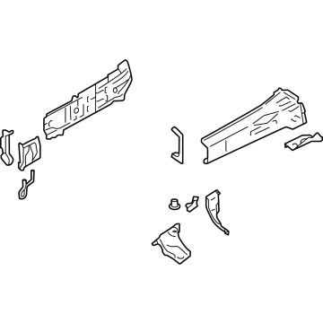 Toyota SU003-09119 Rail Assembly