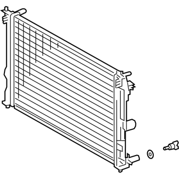 2023 Toyota Corolla Cross Radiator - 16400-F2081